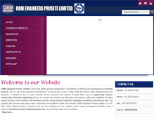 Tablet Screenshot of grmengineers.net